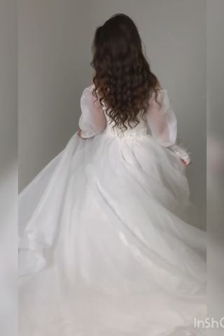 Пышные свадебные платья