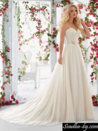 красивое свадебное платье