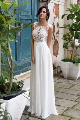 греческое свадебное платье