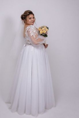 свадебное платье большого размера