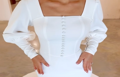 Как грамотно отпарить свадебное платье