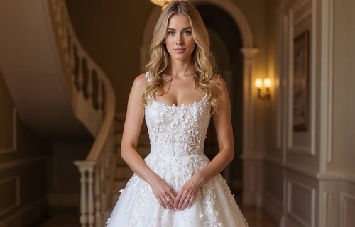 Свадебные платья с высокой талией