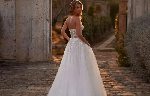 Свадебные платья для невысоких девушек