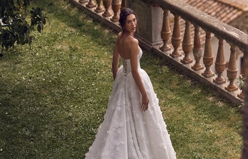Свадебные платья с открытыми плечами